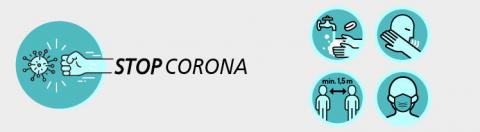 Stop Corona Grafik