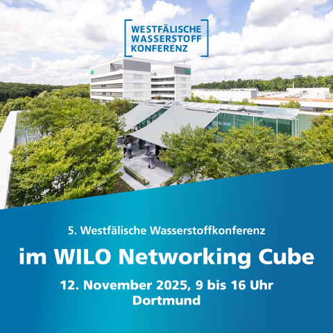 Informationen zur fünften westfälischen Wasserstoffkonferenz