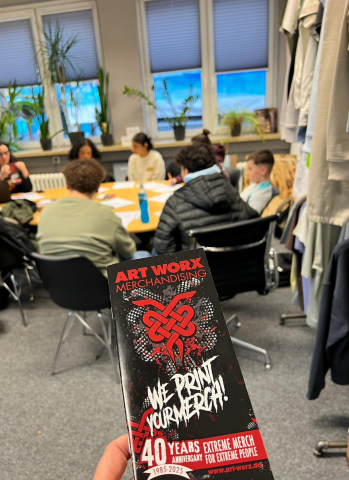 Betriebsbesuch bei Art Worx Merchandising GmbH